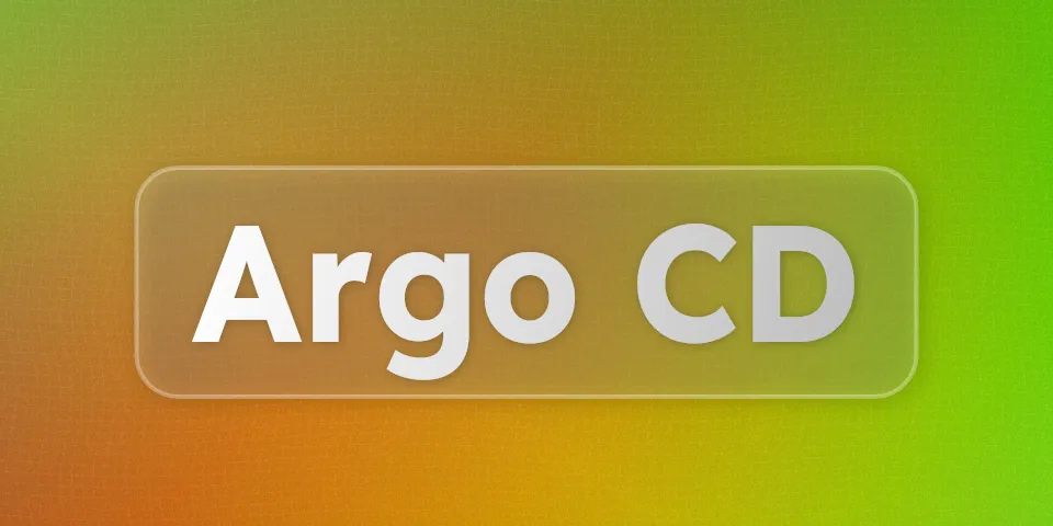 A beautiful cover image with the text "Argo CD"